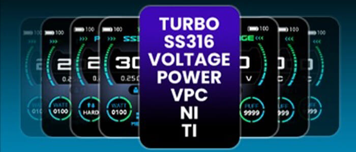 Modes de vape Centaurus BT200